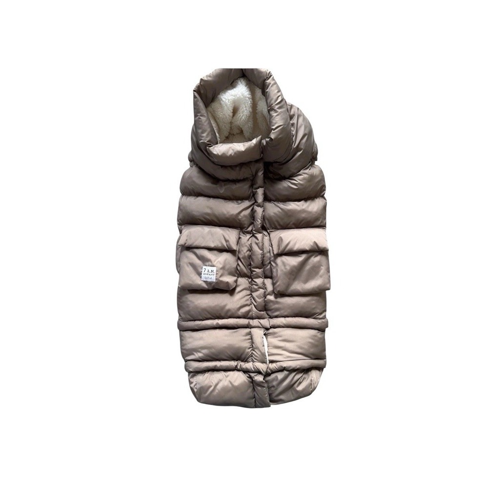 7AM Enfant Blanket 212 Evolution Stroller Car Seat Footmuff 6M-4T Chestnut